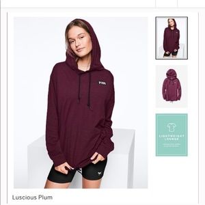 VS PINK Lightweight Pullover Hoodie Large